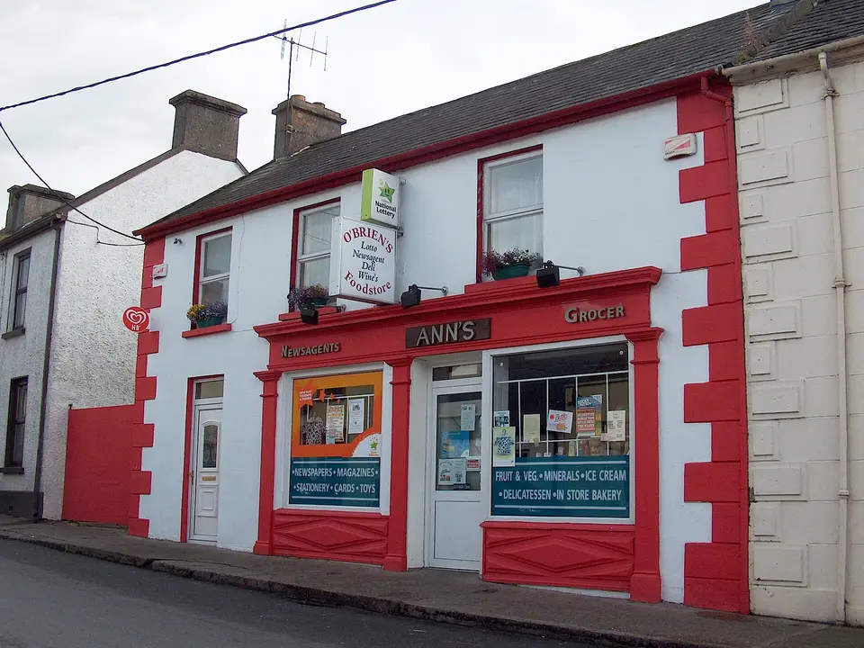 Ann's grocer's shop, Main Street, Doon