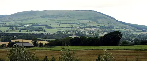 Annagh Hill, County Wexford: from the southeast