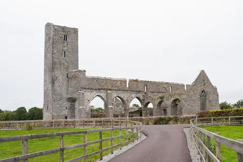 South-west view of Ardfert Friary.