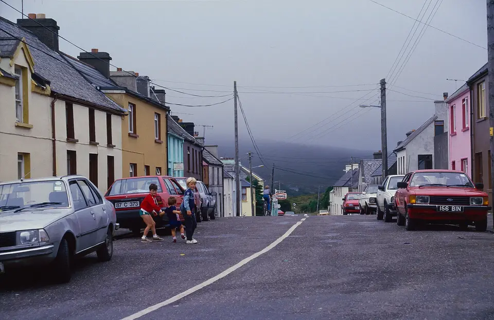 Main street of Ardgroom, looking north. Now R571.