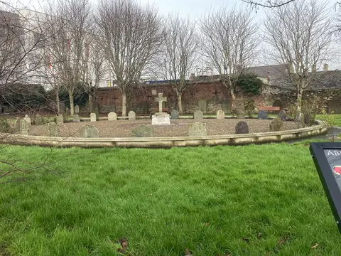 Arklow, Arklow Dominican friary graveyard.