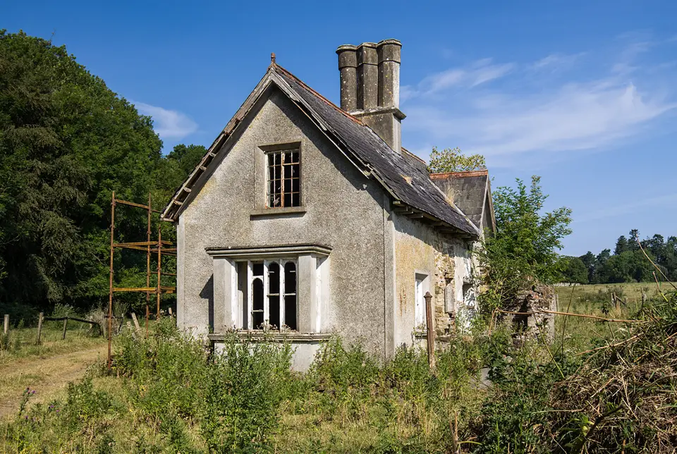 Ashfield Hall gate lodge, Ballickmoyler, Co. Laois (1)