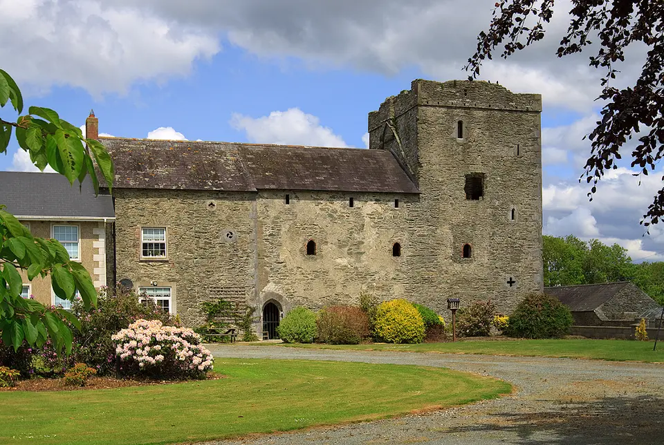 Four storey towerhouse south of Dunleer, photographed by Mike Searle