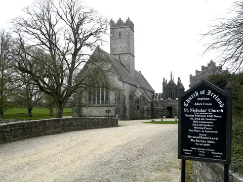 Augustinian Friary, Adare, now St. Nicholas (Church of Ireland)