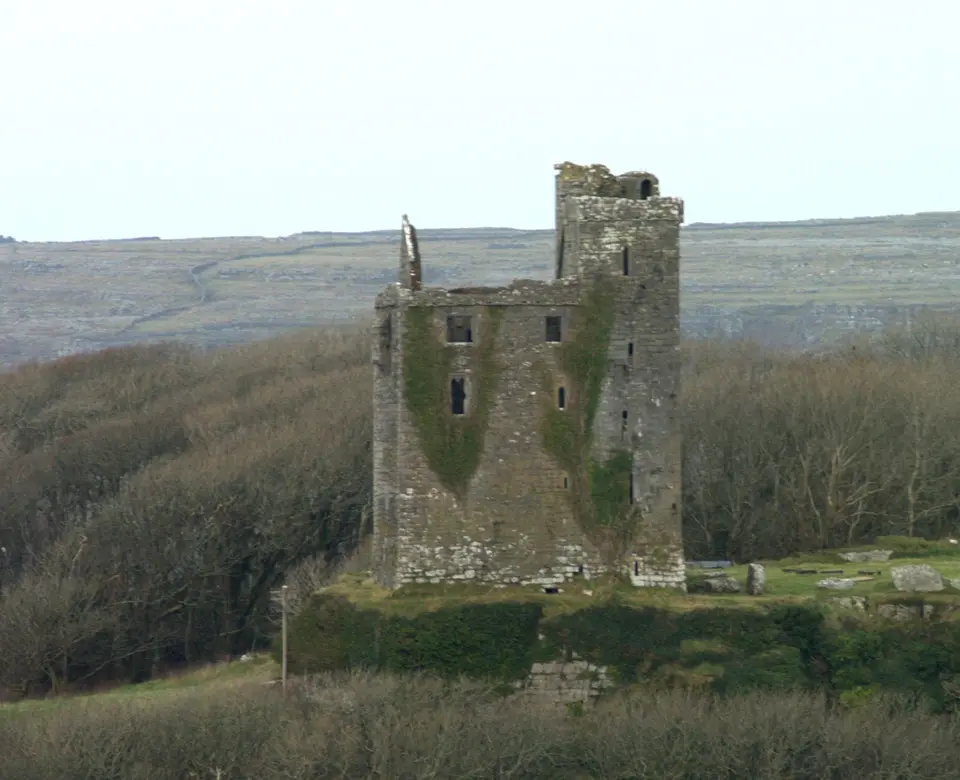 15th or 16th century two-stage towerhouse near Doolin, Co Clare Ireland, Danny Burke