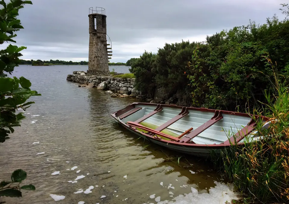 Ballycurrin Lighthouse in County Mayo