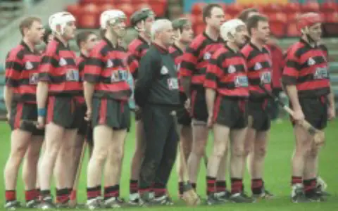 Ballygunner before the 2001 Munster Final