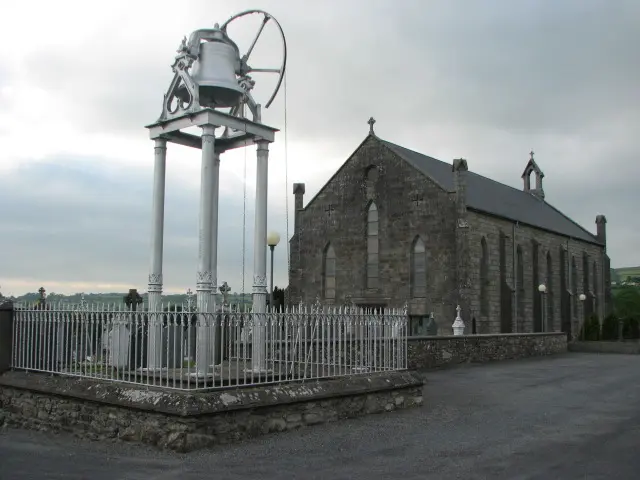 Ballymurphy Church A fine Church, with an external bell, similar to the one in Castlecomer Church.