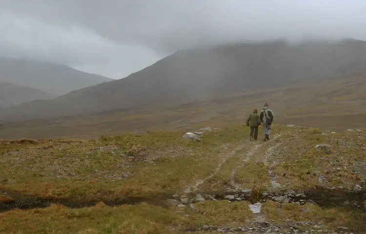 Hiking the Bangor Way through the Nephin Beg Mountains of County Mayo
