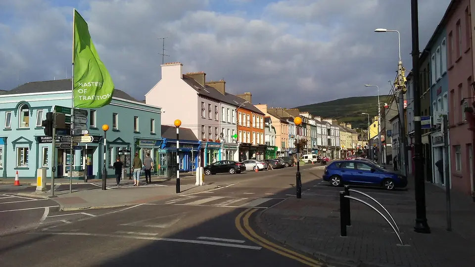 Bantry - View SE along New St