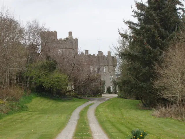 Bargy Castle A Norman castle, now a hotel. View from road.