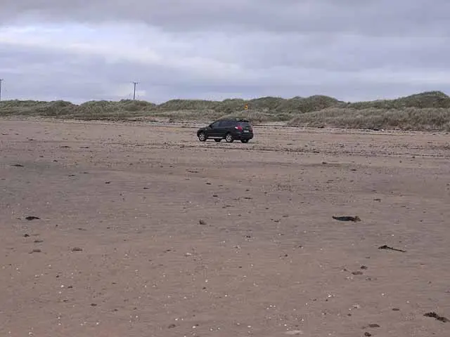 Beach on the north side of Claggan Island isthmus