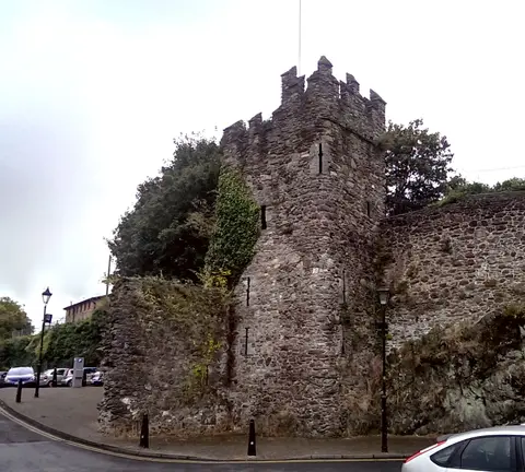 The Beach Tower which was part of the medieval defences of the City of Waterford, Ireland