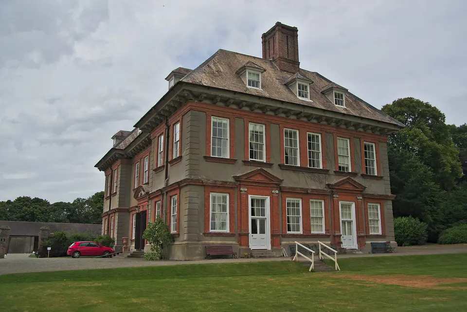 External view of Beaulieu House in County Louth, Republic of Ireland