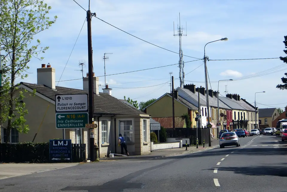 Blacklion village