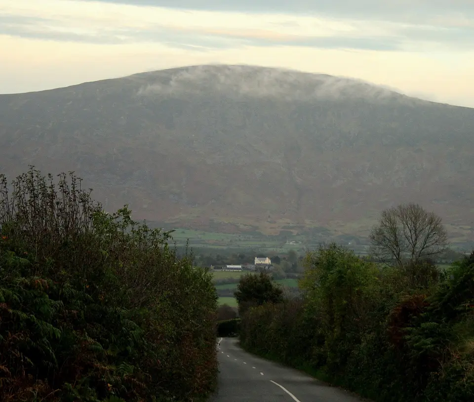 Blackstairs Mountain overlooking Ballymurphy, County Carlow