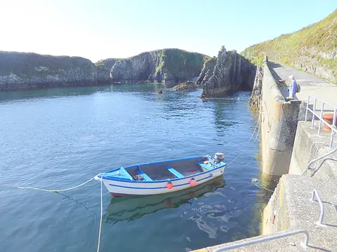 Boat at Dooneen Pier