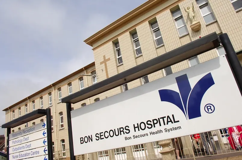 Facadeof Bon Secours hospital cork