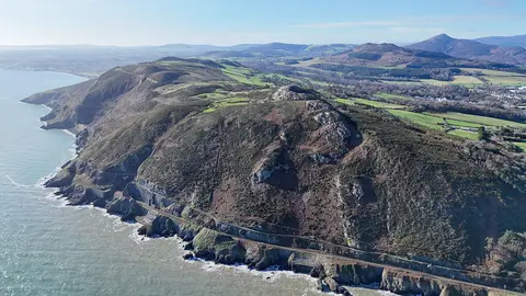 A view of Bray Head.