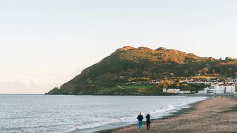 Bray Head and Beach in Autumn