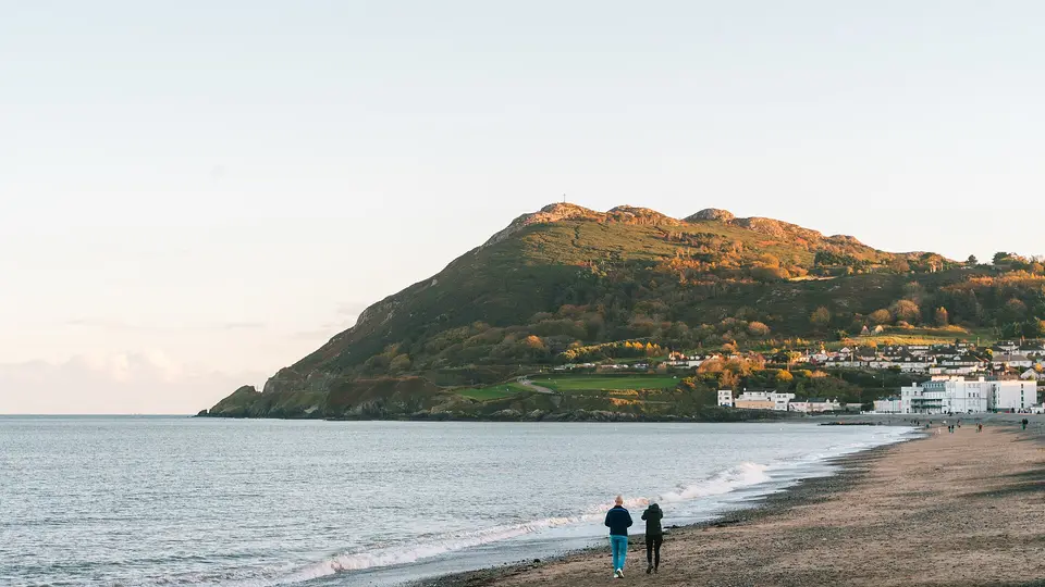Bray Head and Beach in Autumn