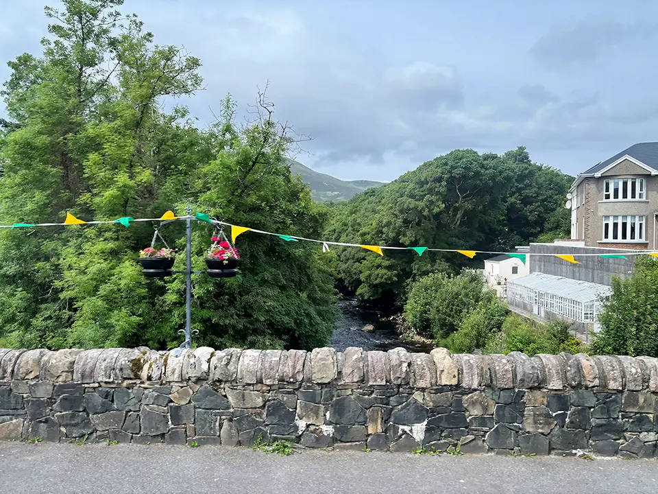 Bridge Parapet and Glen River at Carrick
