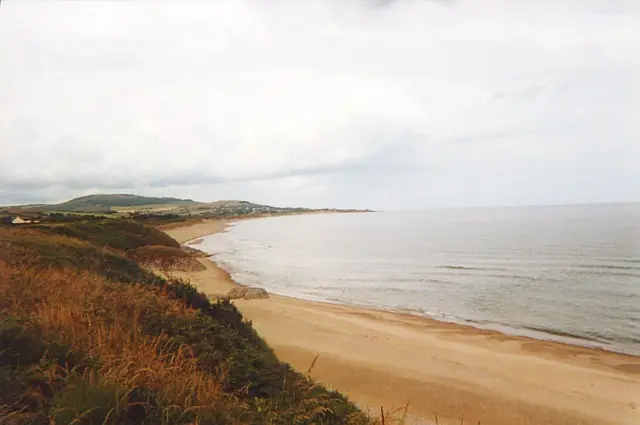 Brittas Bay near to Haughtons Bridge and Jack White's Cross Roads, County Wicklow, Ireland