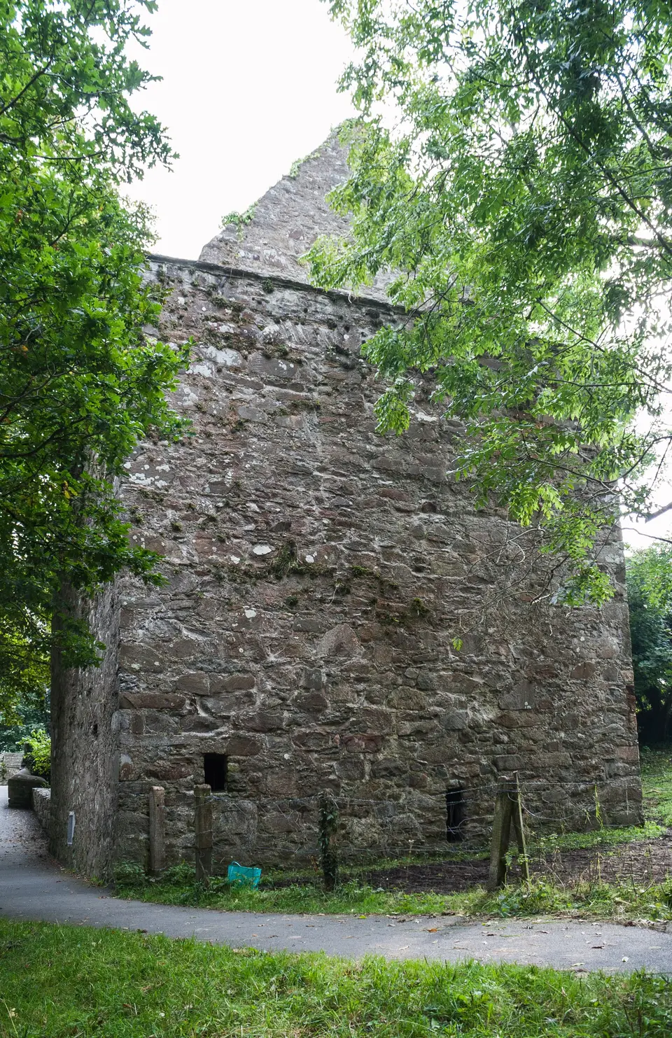 North view of Buncrana Castle.