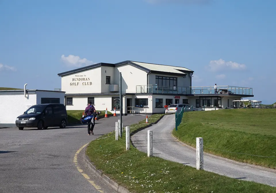 Clubhouse of the Bundoran Golf Club, Bundoran, County Donegal, Ireland