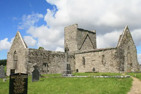 Burrishoole, County Mayo, Ireland Burrishoole Priory as seen from southeast.