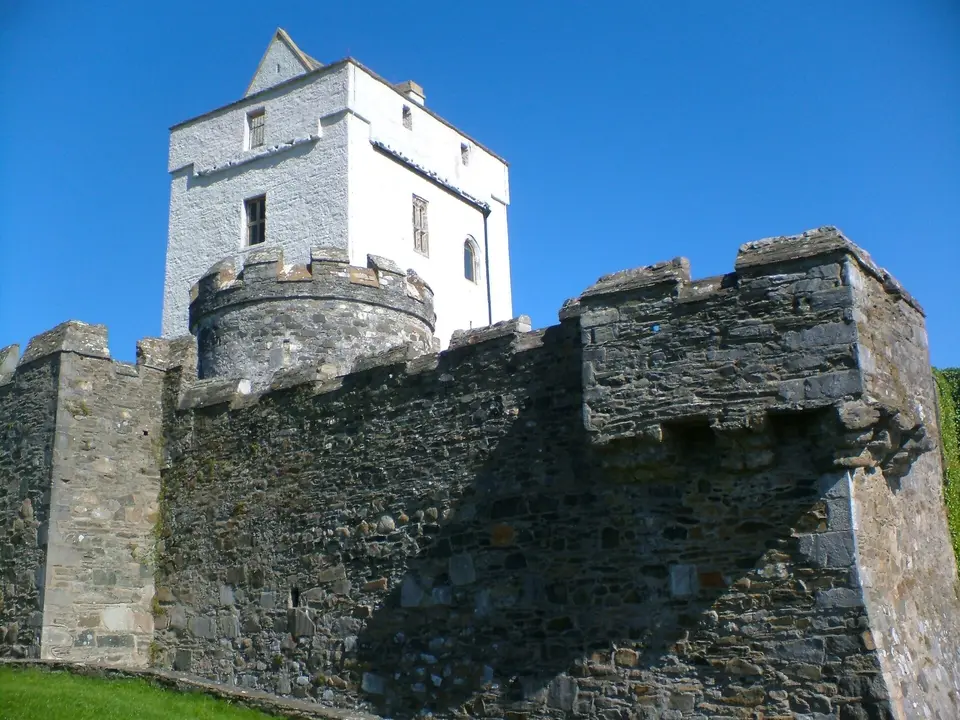 Doe Castle, Near Creeslough, County Donegal