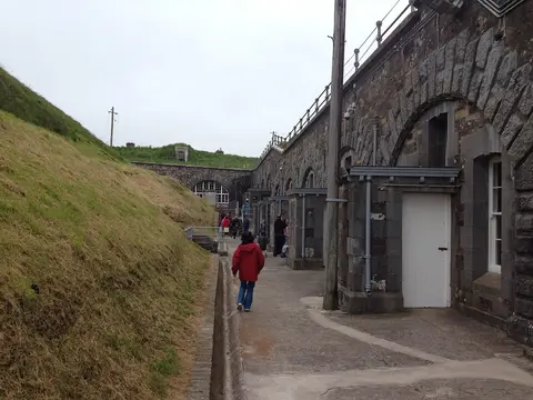 Camden Fort Meagher, close to Crosshaven, County Cork, Ireland (Billets now used as exhibition spaces)