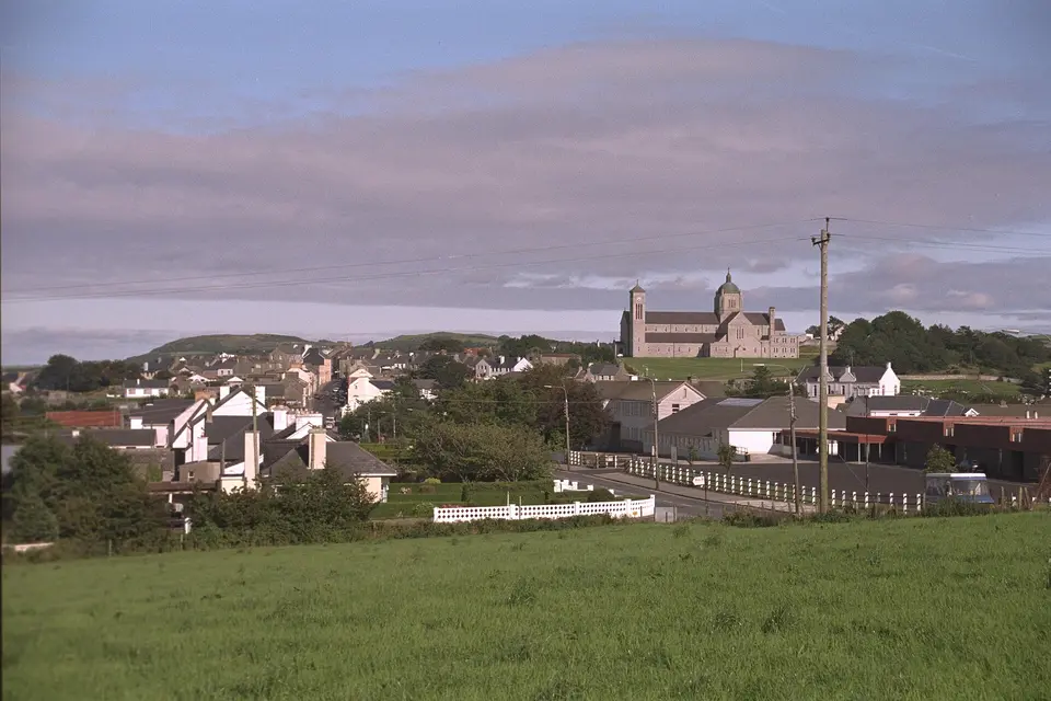 Carndonagh, County Donegal, Ireland South West View