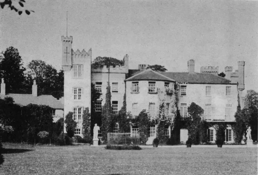 Castle Bellingham, Co. Louth, as appears in the autobiography of Evelyn Wrench, 1920