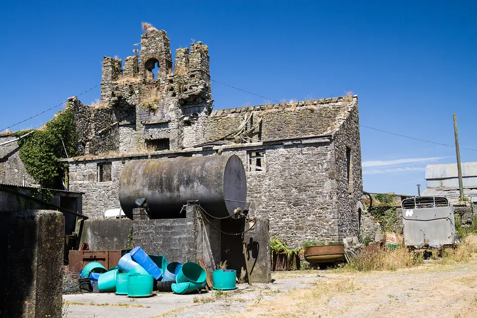Castles of Leinster: Croghan Fortified House, Offaly (2)