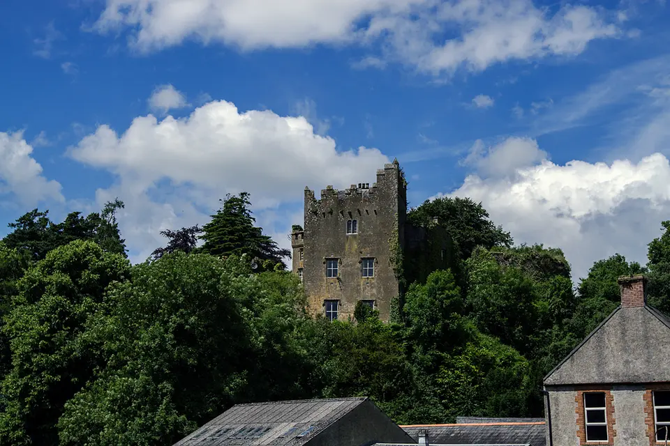 Castles of Munster: Ardfinnan, Tipperary (2), near to Ard Fhionain, Neddans House and Ballyneety, Tipperary, Ireland.