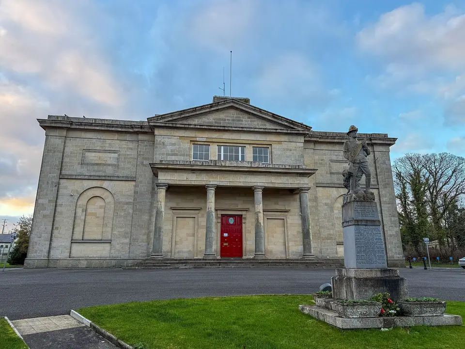A view of Cavan Courthouse.