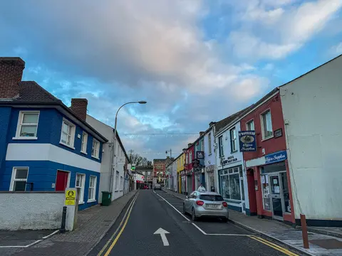 A view of Town Hall Street.