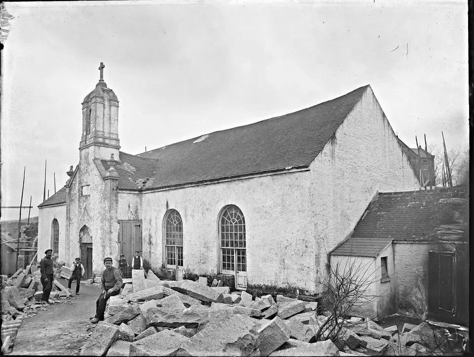 Chapel in Castletownbere, Co. Cork. NLI Ref.: OCO 348