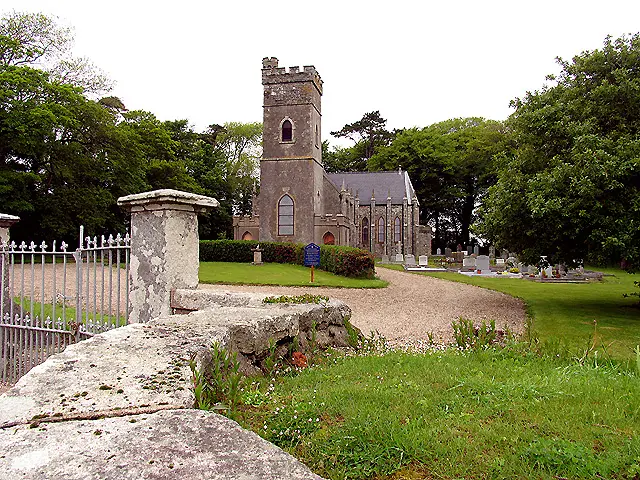 Church of Ireland. This church (gpr S87199-10947) looking NNW is between Duncormick and Bannow Bay