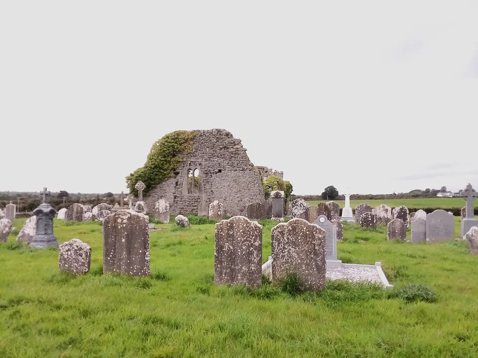 Church ruin and graveyard at Newtown (Baker) SMR KK027-012001- (church)
