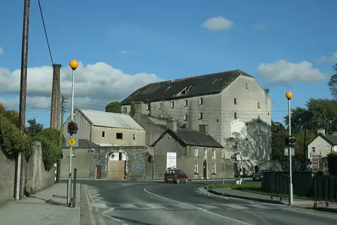 Clara, County Offaly, near to Clara, Charlestown, Erry, Raheen and Bolart Bridge, Offaly, Ireland. Midlands industrial town.