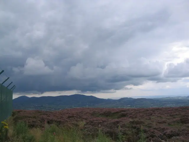Clermont Carn. Looking towards Clermont Carn and the Irish Republic border