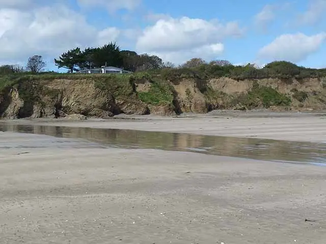 Cliffs at Grange Beach