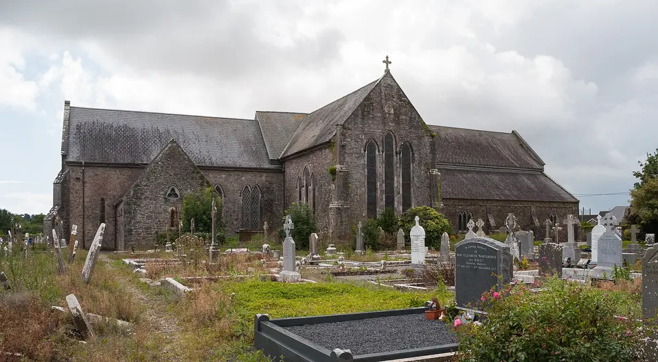 North view of St. Colman's Cathedral.