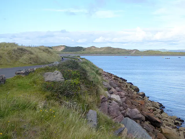 Coast road at Magherabeg