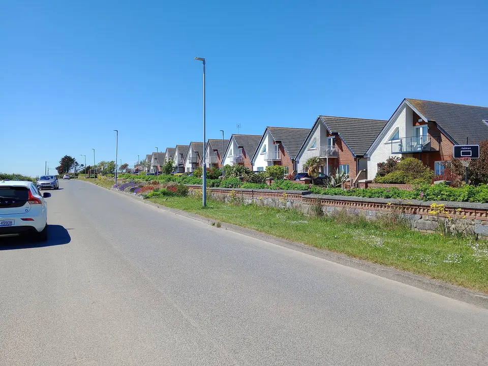 Coastal houses at Rush, Dublin