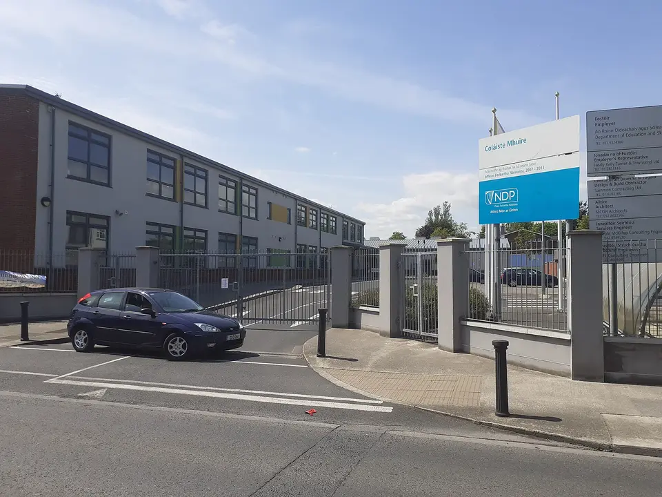 Gaelcholáiste (second-level gaelscoil) Coláiste Mhuire, Cabra. (2020)