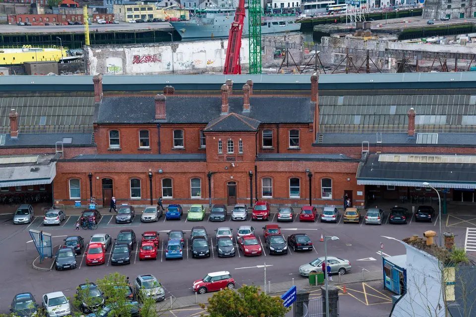 Cork, Cork Kent railway station.