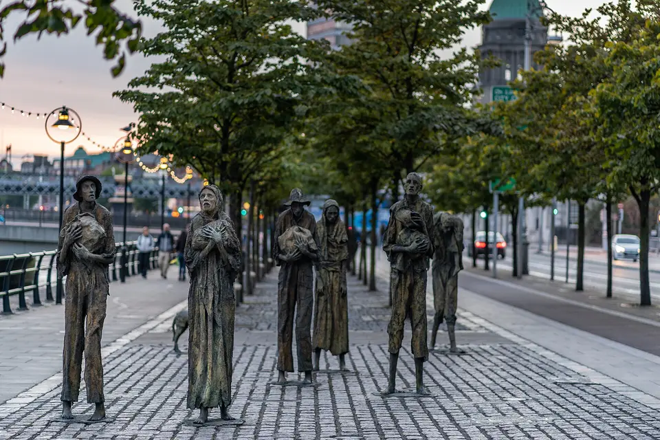 County Dublin, Famine (Dublin).